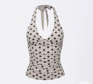 Ayla Ruched Halter Top