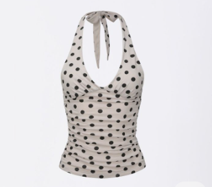 Ayla Ruched Halter Top