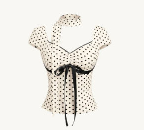 Clara Polka Dot Blouse