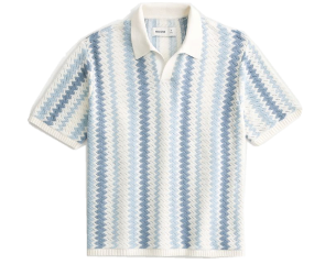 Caleb Knit Polo Shirt